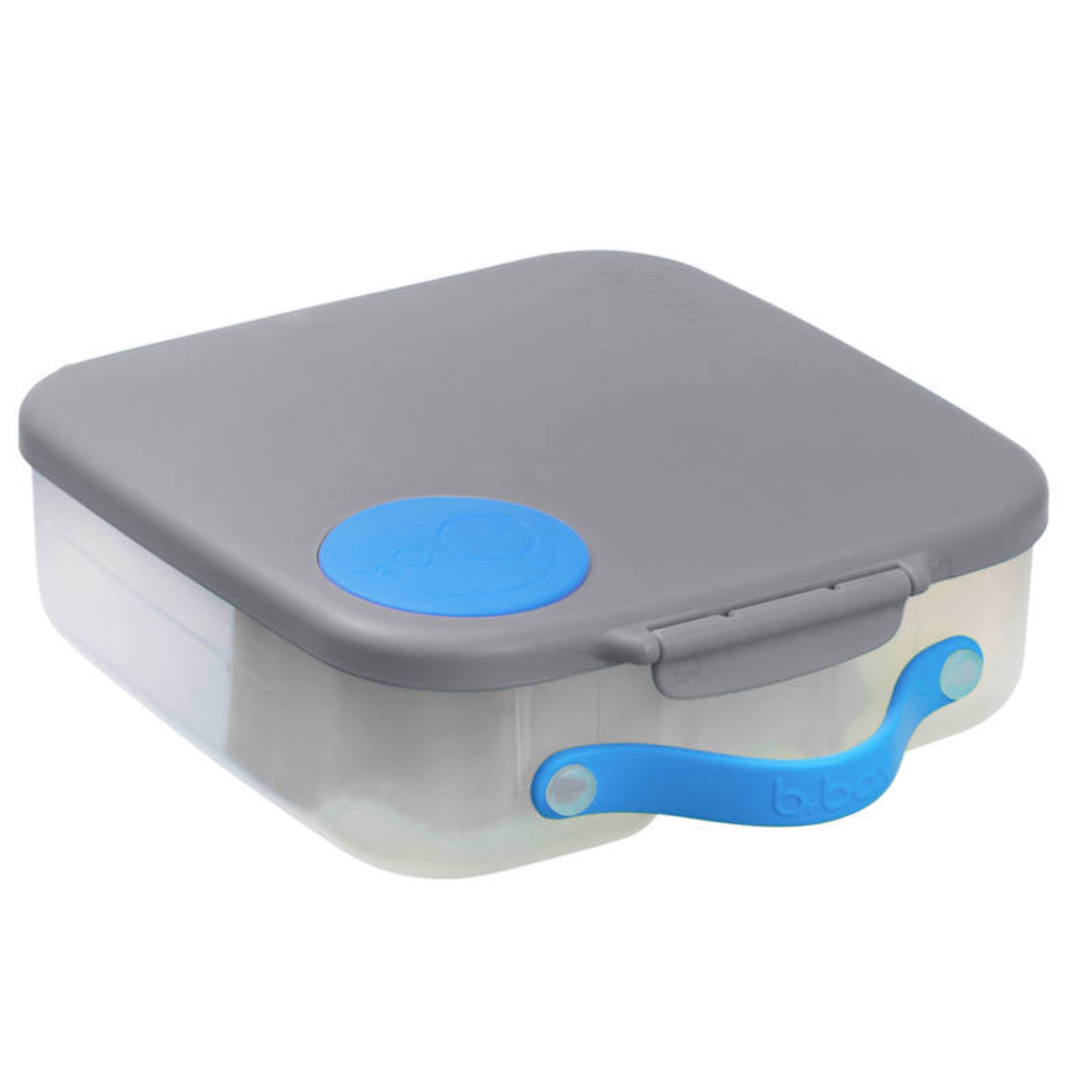 Lunchbox z przegródkami B.box  –  bez BPA, szczelny, pojemny i idealny na cały dzień, kolor: szary
