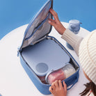 Lunchbox z przegródkami B.box  –  bez BPA, szczelny, pojemny i idealny na cały dzień, kolor: niebieski