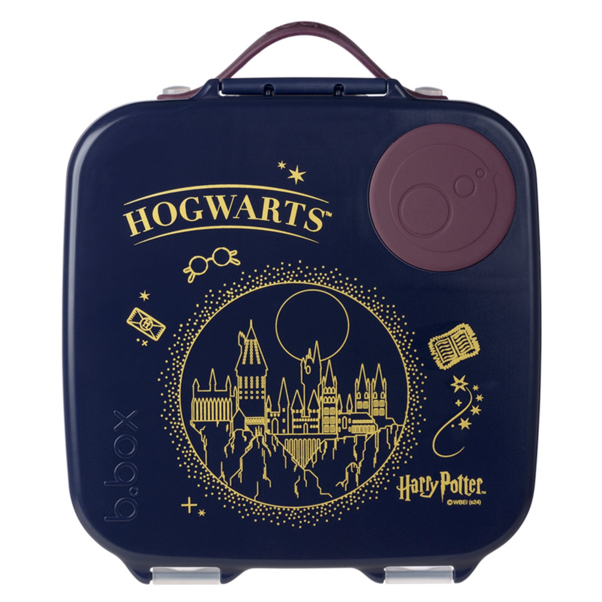 Lunchbox z przegródkami B.box  –  bez BPA, szczelny, pojemny i idealny na cały dzień, wzór: Harry Potter