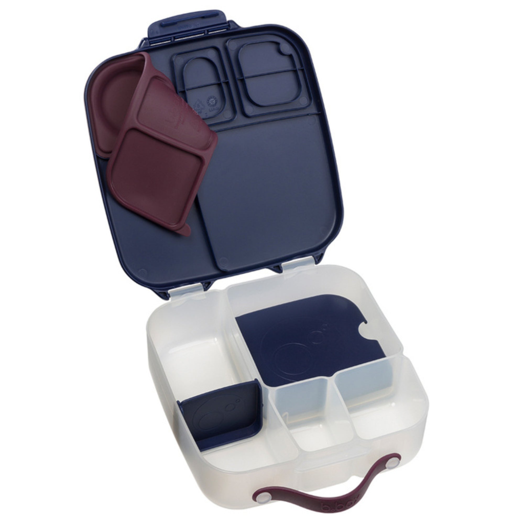Lunchbox z przegródkami B.box  –  bez BPA, szczelny, pojemny i idealny na cały dzień, wzór: Harry Potter