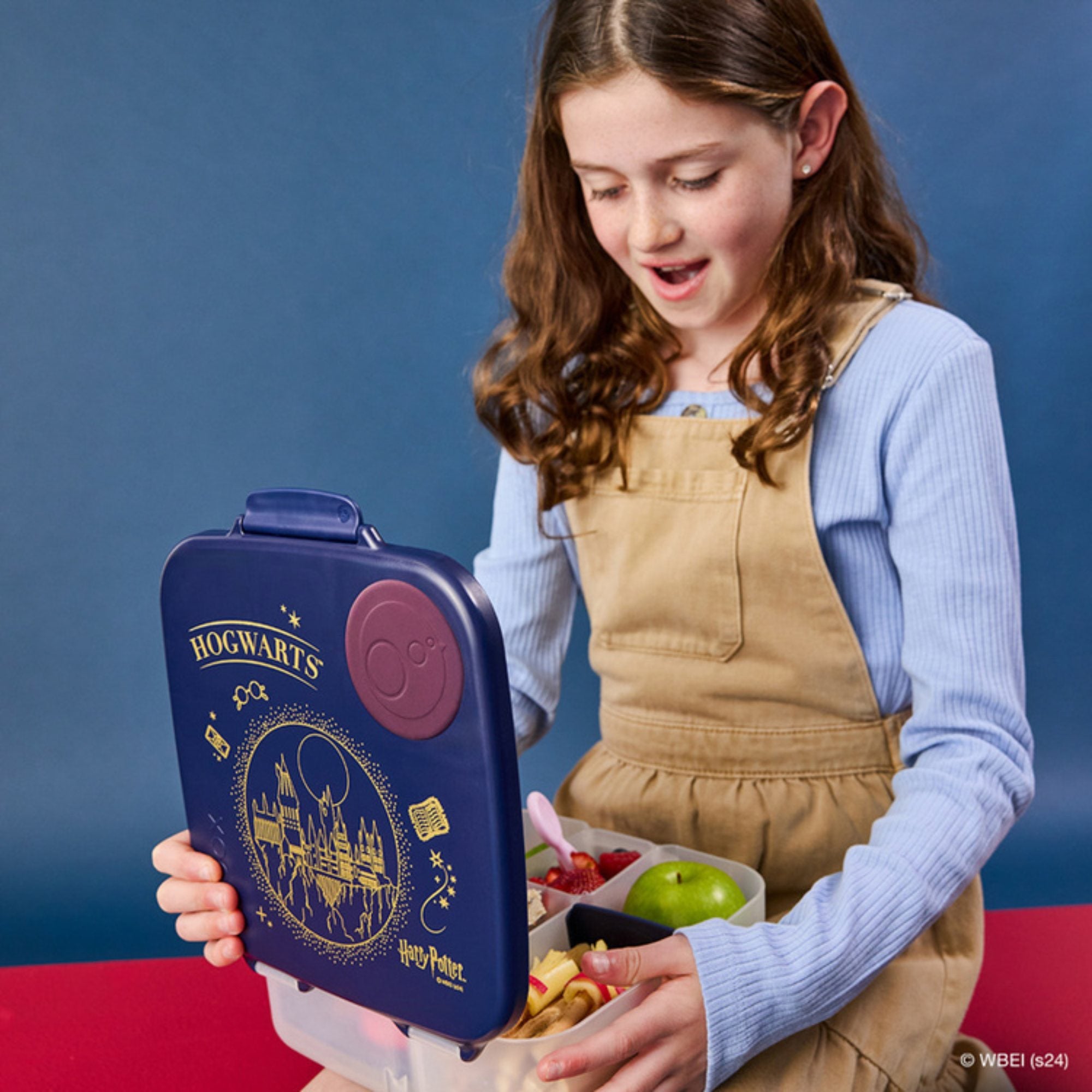 Lunchbox z przegródkami B.box  –  bez BPA, szczelny, pojemny i idealny na cały dzień, wzór: Harry Potter