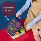 Lunchbox z przegródkami B.box  –  bez BPA, szczelny, pojemny i idealny na cały dzień, wzór: Harry Potter