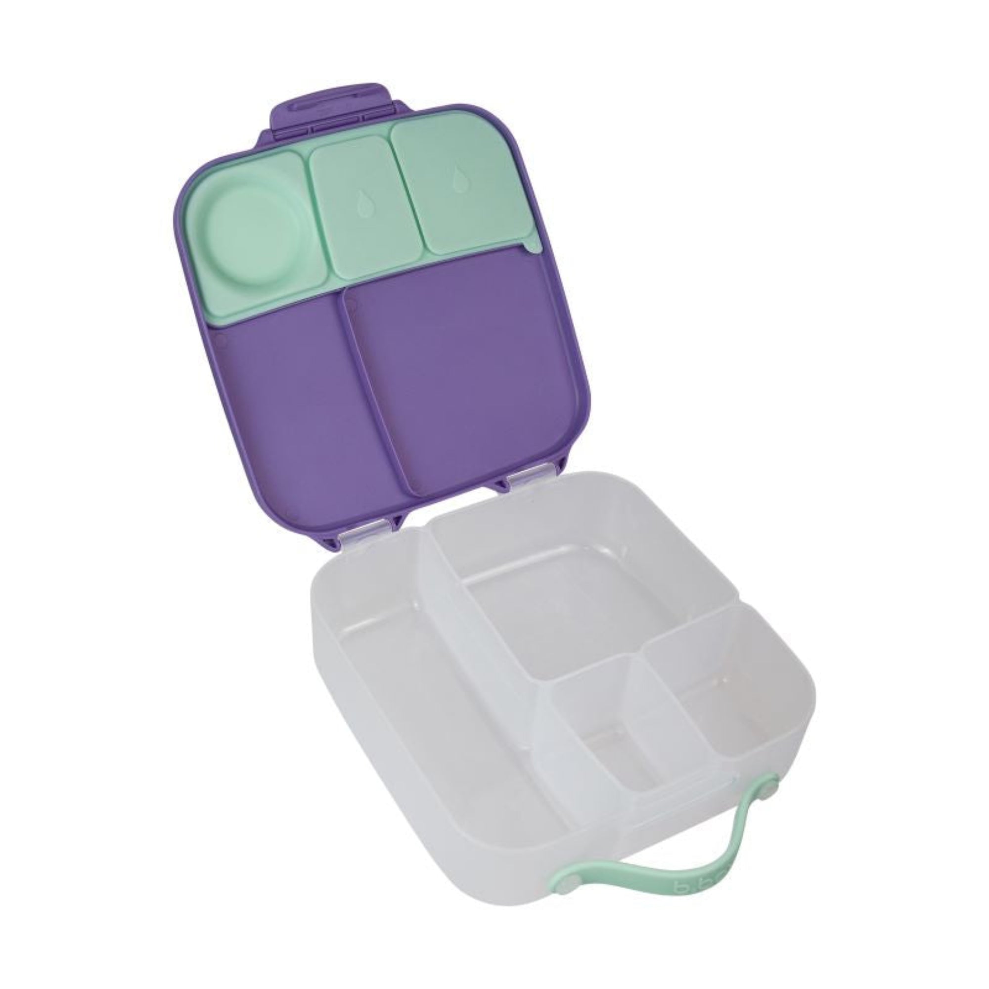 Lunchbox z przegródkami B.box  –  bez BPA, szczelny, pojemny i idealny na cały dzień, kolor: fioletowy