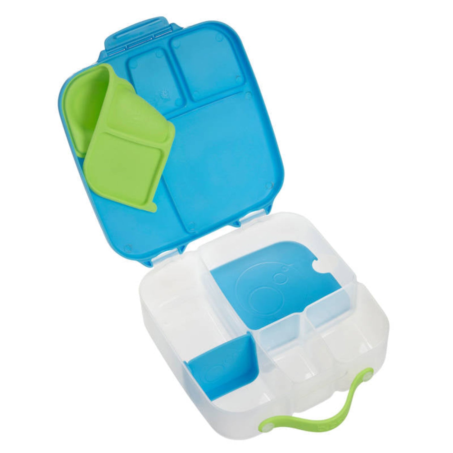 Lunchbox z przegródkami B.box  –  bez BPA, szczelny, pojemny i idealny na cały dzień, kolor: niebieski