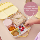 Lunchbox z przegródkami B.box  –  bez BPA, szczelny, pojemny i idealny na cały dzień, kolor: miętowy