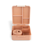 Grand Lunch Box Citron Blush Pink – śniadaniówka z 4 przegródkami i termosem, szczelna, stylowa i praktyczna