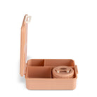 Grand Lunch Box Citron Blush Pink – śniadaniówka z 4 przegródkami i termosem, szczelna, stylowa i praktyczna