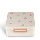 Grand Lunch Box Citron Cherry – śniadaniówka z 4 przegródkami, szczelna, stylowa i praktyczna, wzór: wiśnie