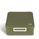 Grand Lunch Box Citron Green – śniadaniówka z 4 przegródkami i termosem, szczelna, stylowa i praktyczna, kolor: zielony