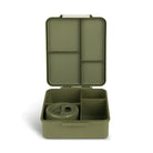 Grand Lunch Box Citron Green – śniadaniówka z 4 przegródkami i termosem, szczelna, stylowa i praktyczna, kolor: zielony