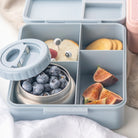 Grand Lunch Box Citron Spaceship – śniadaniówka z 4 przegródkami i termosem, szczelna, stylowa i praktyczna, wzór: kosmos