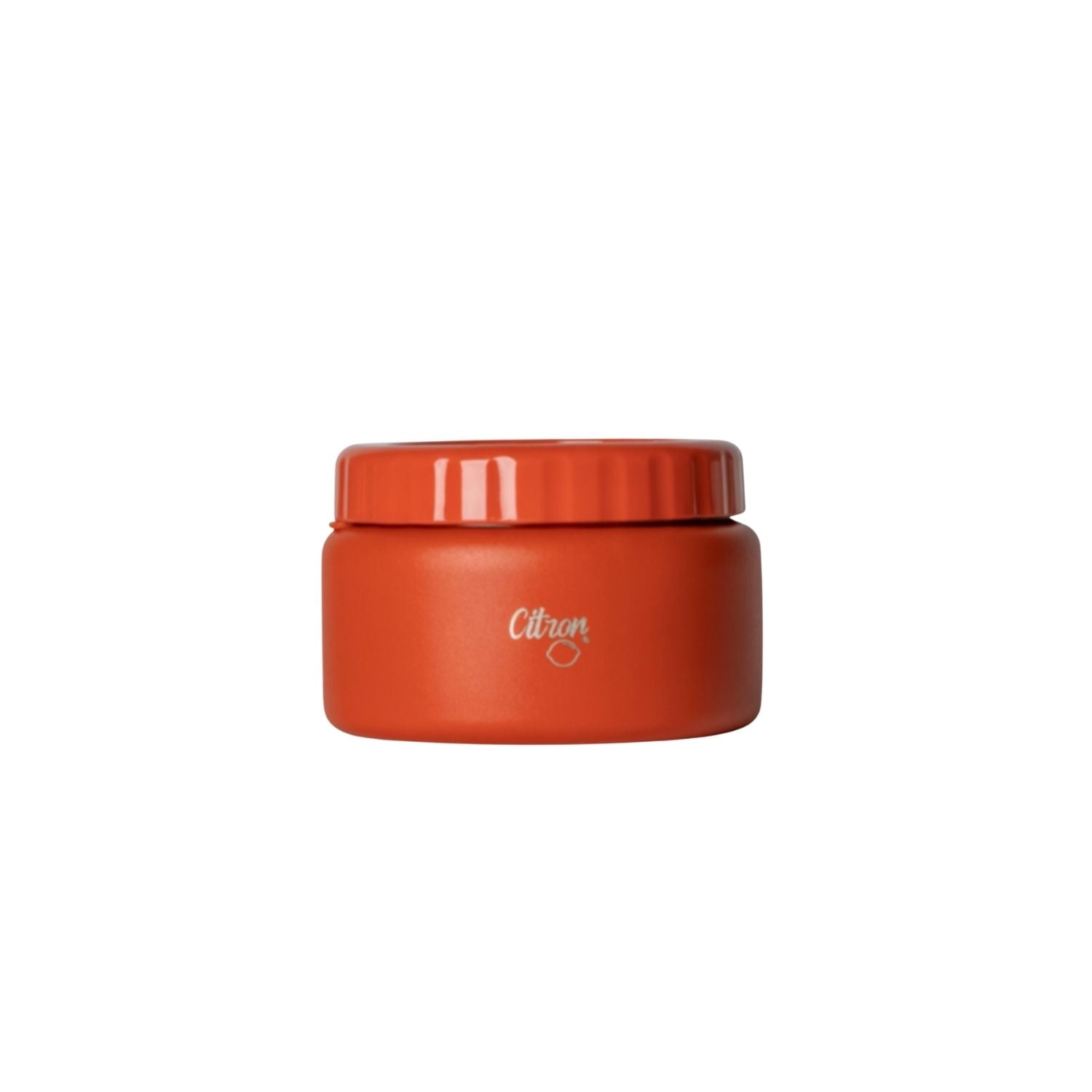 Termos Citron Small Food Jar Brick 250 ml – stal nierdzewna, szczelny, bez BPA, czerwony, dla dzieci i dorosłych, trzyma ciepło do 6h