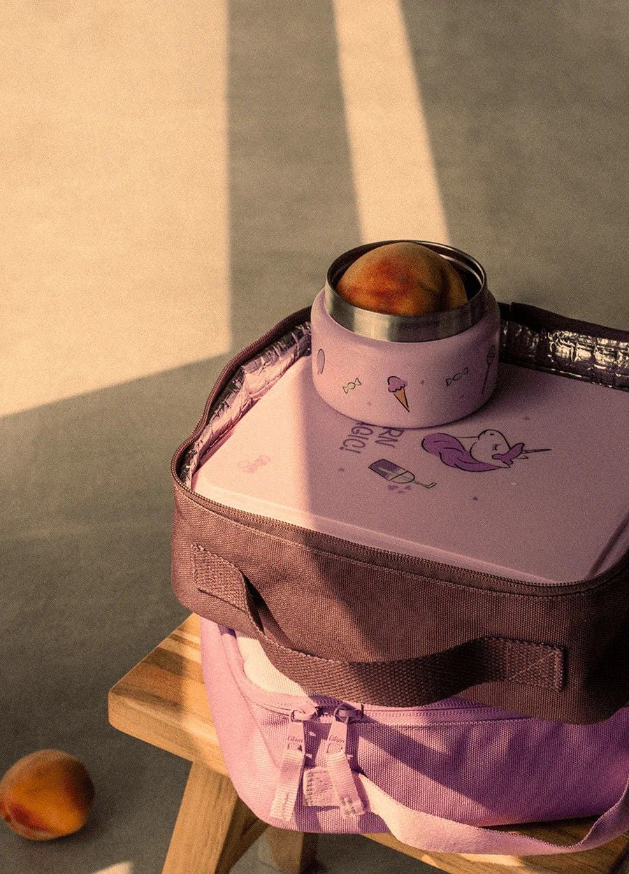 Termos Citron Small Food Jar Stormy Unicorn 250 ml – stal nierdzewna, szczelny, bez BPA, wzór jednorożce, dla dzieci i dorosłych, trzyma ciepło do 6h