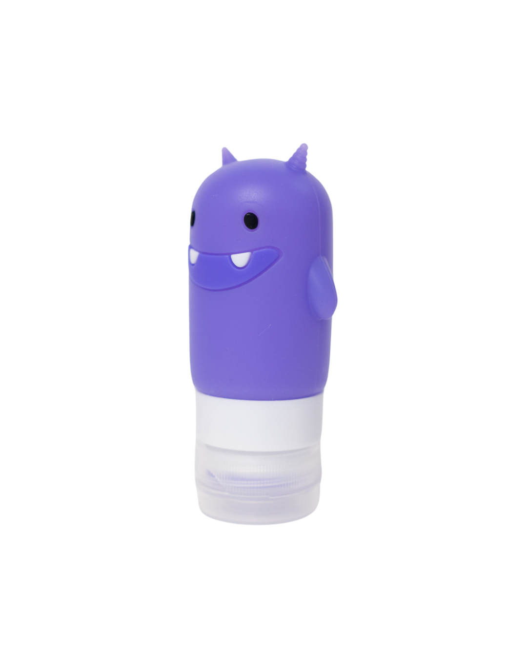 Mini butelki na sos Yumbox – kolorowe potworki, szczelne i łatwe w użyciu przez dzieci, kolor: fioletowy