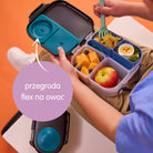 Kompaktowy b.box Mini Night Vision z elastyczną przegrodą na całe jabłko