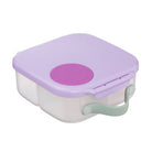 Fioletowy b.box Mini Lunchbox Sugar Plum z różowymi elementami