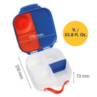Dziecięcy mini b-box Superman – ergonomiczne i łatwe do otwarcia pudełko