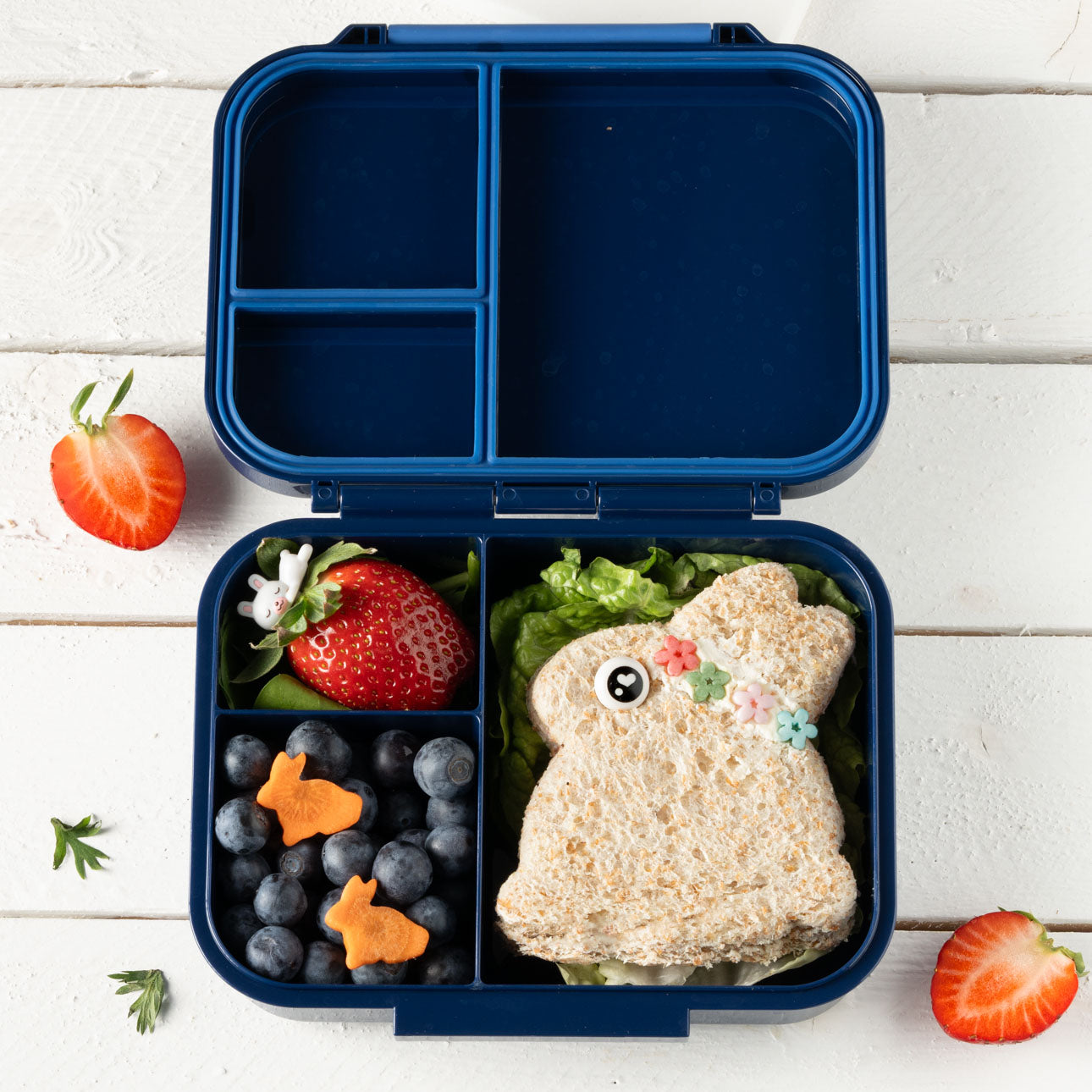 LekkaBox Classic Mini Cosmic – kompaktowy pojemnik w kolorze ciemnoniebieskim