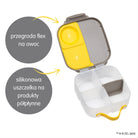 Mini lunchbox B.box – kompaktowy, szczelny i idealny na drugie śniadanie, wzór: Batman