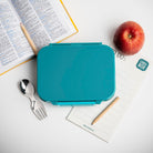 Lekkabox Classic Petrol – lekka mini śniadaniówka z 3 przegródkami, szczelna i bez BPA, idealna do szkoły, przedszkola i pracy.