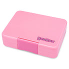 Yumbox Snack mini-lunchbox Power Pink/Rainbow – kompaktowy lunchbox z 3 przegródkami i szczelną pokrywką dla dzieci, kolor: różowy