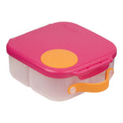 Mini lunchbox B.box – kompaktowy, szczelny i idealny na drugie śniadanie, kolor: różowy