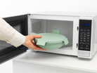 Miska na sałatkę Make & Take Brabantia  – szczelna, pojemna 1 L, do mikrofalówki, zamrażarki i zmywarki, idealna do pracy i szkoły, kolor: zielony