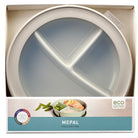 Mepal Cirqula Bento miska z przegródkami – 3 komory, szczelna pokrywka, kolor: nordic white