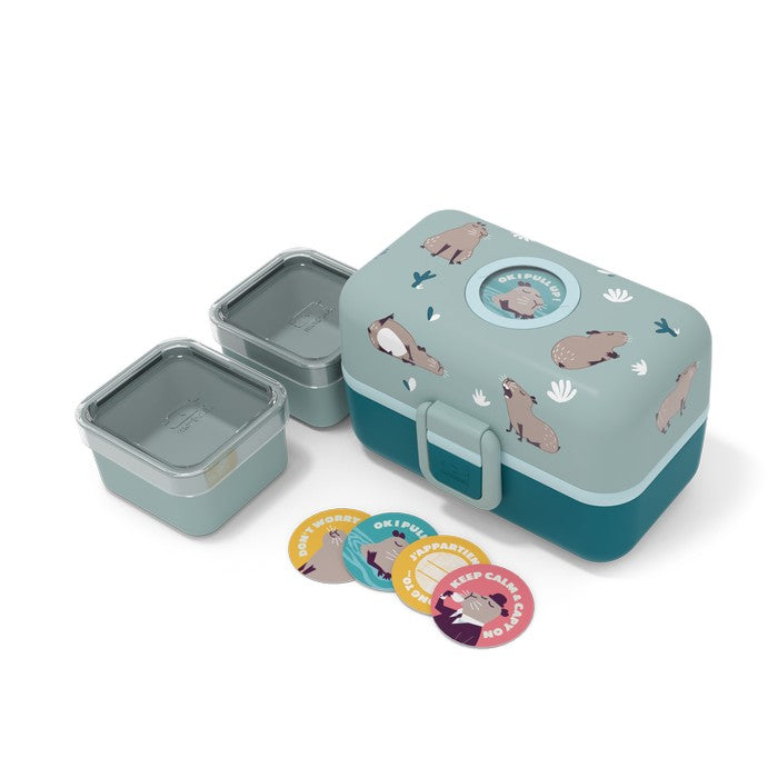 MONBENTO TRESOR bento box dla dzieci, 0.8 l, Capibara Monbento Lunch Boxes & Totes | TwójLunchBox