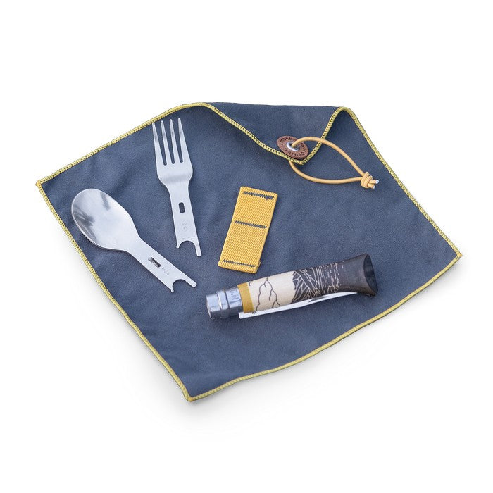 MONBENTO ORIGINAL SET, zestaw piknikowy, Opinel Monbento Pudełka i torebki na drugie śniadanie | TwójLunchBox