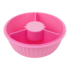 Pojemnik z przegródkami Yumbox Poke Bowl Guava Pink – 1l pojemności, szczelna pokrywka, bezpieczny i funkcjonalny, kolor: różowy