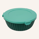 Pojemnik z przegródkami Yumbox Poke Bowl Kale Green – 1l pojemności, szczelna pokrywka, bezpieczny i funkcjonalny, kolor: zielony