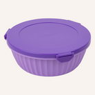 Pojemnik z przegródkami Yumbox Poke Bowl Maui Purple – 1l pojemności, szczelna pokrywka, bezpieczny i funkcjonalny, kolor: fioletowy