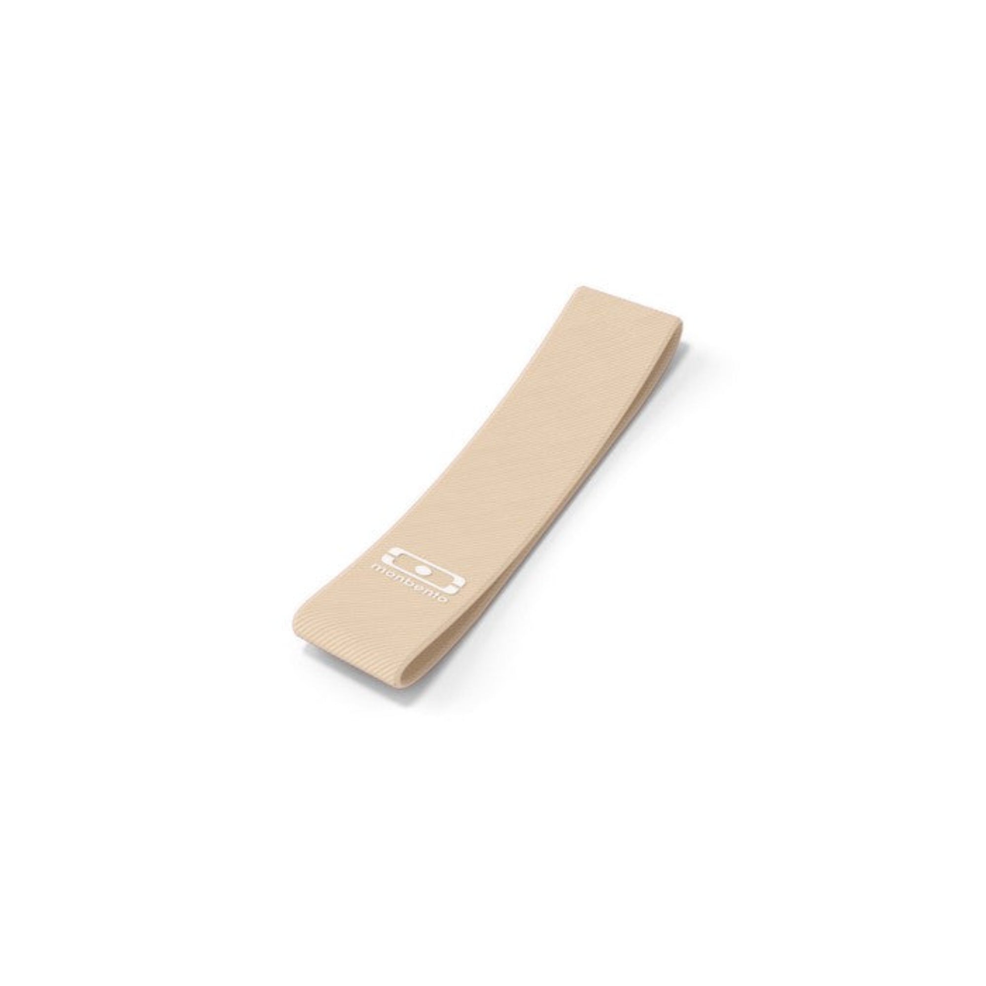Monbento Strip Original Natural Beige – elastyczna, wytrzymała opaska do lunchboxa Monbento Original i Square, łatwa w wymianie, stylowa, kolor: beżowy