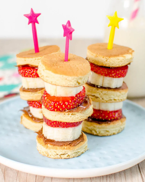 Kolorowe patyczki do przekąsek Lunch Punch– higieniczne, trwałe i wolne od BPA, świetne na kinderbal i do szkoły.