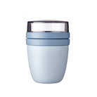 Mepal Lunch Pot Mini – kompaktowy, piętrowy pojemnik na lunch, kolor: blue