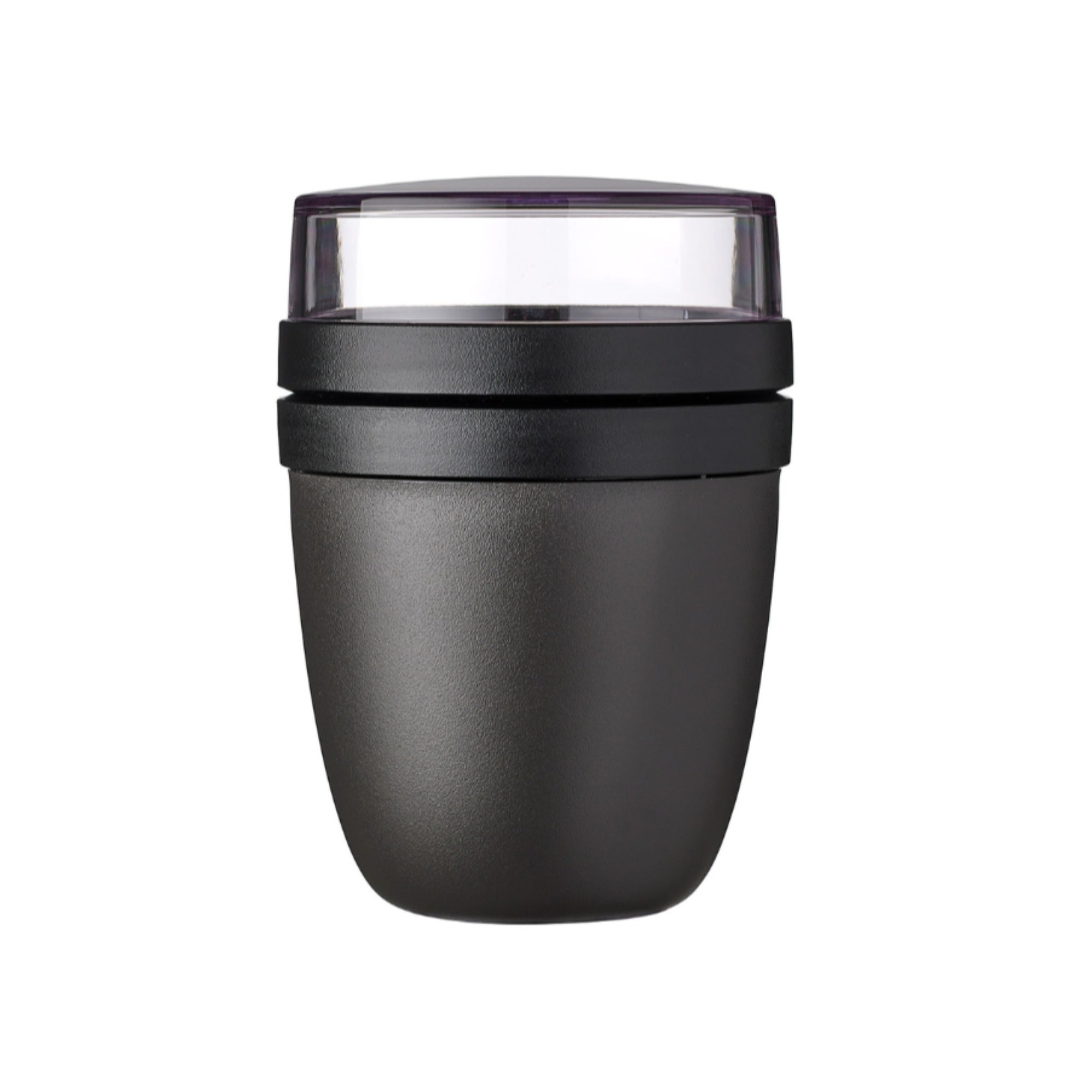 Mepal Lunch Pot – dwupoziomowy pojemnik na lunch z oddzielnymi komorami, kolor: nordic black