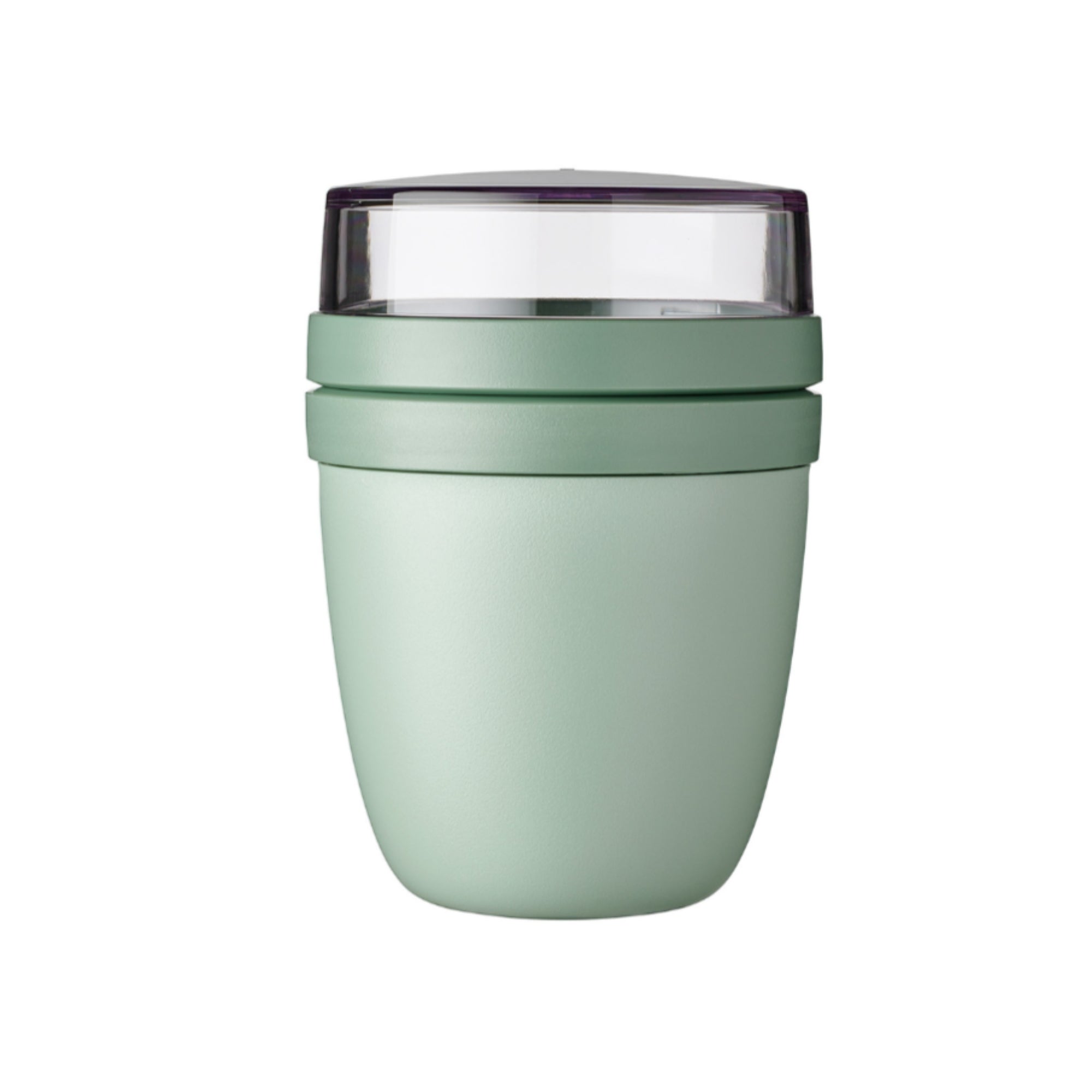 Mepal Lunch Pot – dwupoziomowy pojemnik na lunch z oddzielnymi komorami, kolor: nordic sage