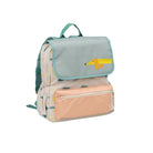 Plecak The Cotton Cloud – lekki, pojemny, z regulowanymi szelkami i kieszenią na bidon, idealny do przedszkola i szkoły, wzór: pies