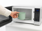 Pojemnik na owsiankę Make & Take Brabantia – szczelny kubek 600 ml z odkręcanym pojemnikiem na dodatki, idealny do pracy i szkoły, bezpieczny, wielofunkcyjny i ekologiczny, kolor: zielony