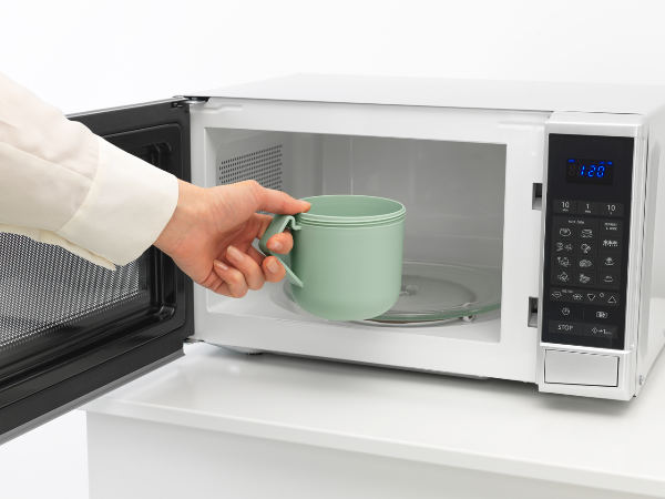 Pojemnik na owsiankę Make & Take Brabantia – szczelny kubek 600 ml z odkręcanym pojemnikiem na dodatki, idealny do pracy i szkoły, bezpieczny, wielofunkcyjny i ekologiczny, kolor: zielony