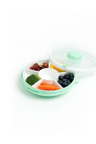 GoBe Snack Spinner – pojemnik na przekąski, interaktywny, szczelny i łatwy w obsłudze, kolor: mint green