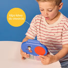 b-box snackbox Superman – podręczne mini pudełko śniadaniowe z klipsem