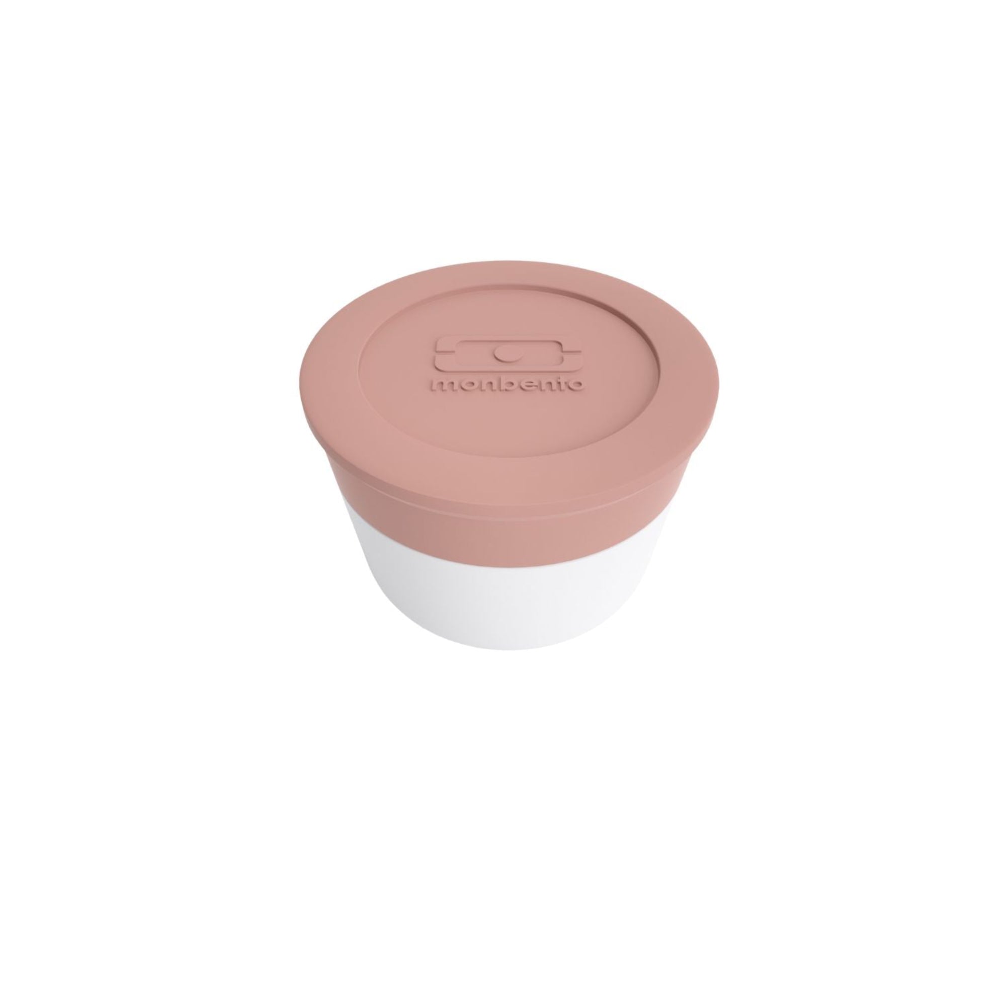 Monbento Temple L Moka – szczelny pojemnik 75 ml na sosy, dipy i jogurty. Kompatybilny z bento boxami, bez BPA, do mikrofalówki i zmywarki, kolor: różowy