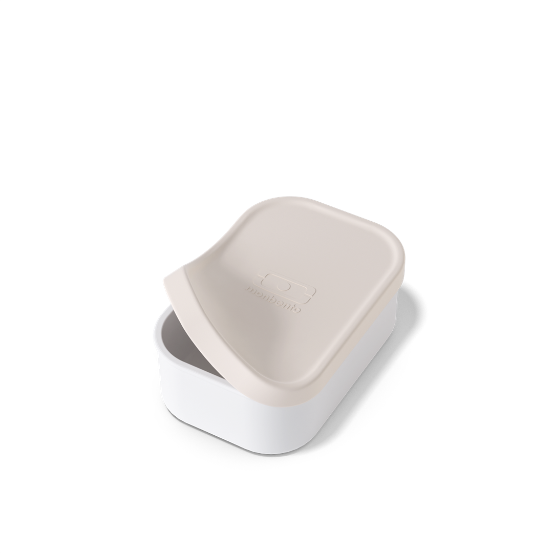 Monbento Pojemniki do Original – zestaw 4 pojemników, szczelne, bez BPA, do sosów i przekąsek, mikrofalówka i zmywarka, kolor: zielony