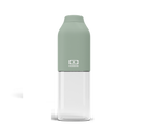 MONBENTO POSITIVE M bidon z tritanu, 0.5 l, Natural Green Monbento Water Bottles | TwójLunchBox