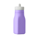 Fioletowa butelka OmieBottle – pastelowa, poręczna i bez BPA, dla dzieci do szkoły i przedszkola.