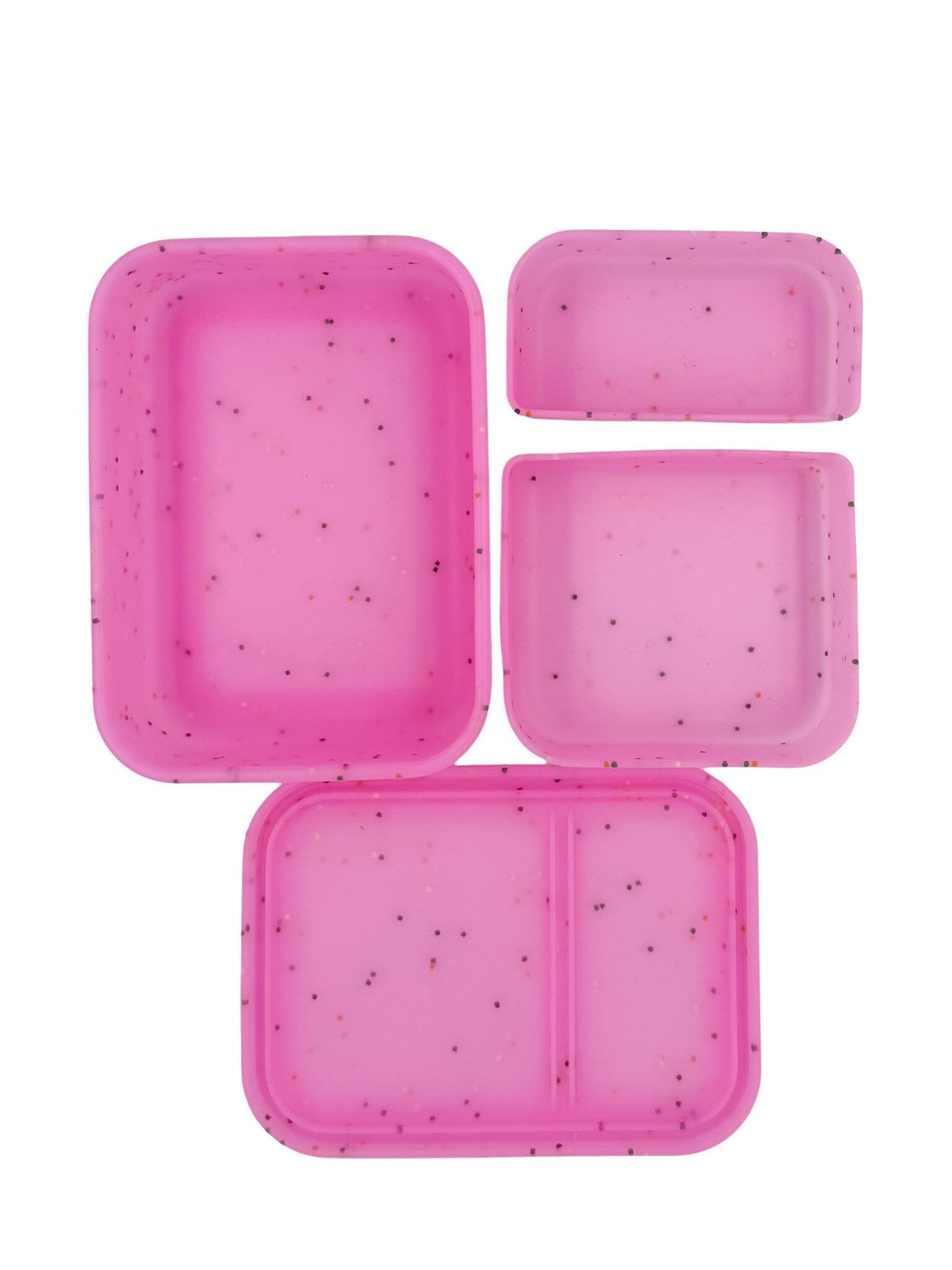 Elastyczna silikonowa śniadaniówka dla dzieci z 2 komorami ABC Lunchies Berry Pop
