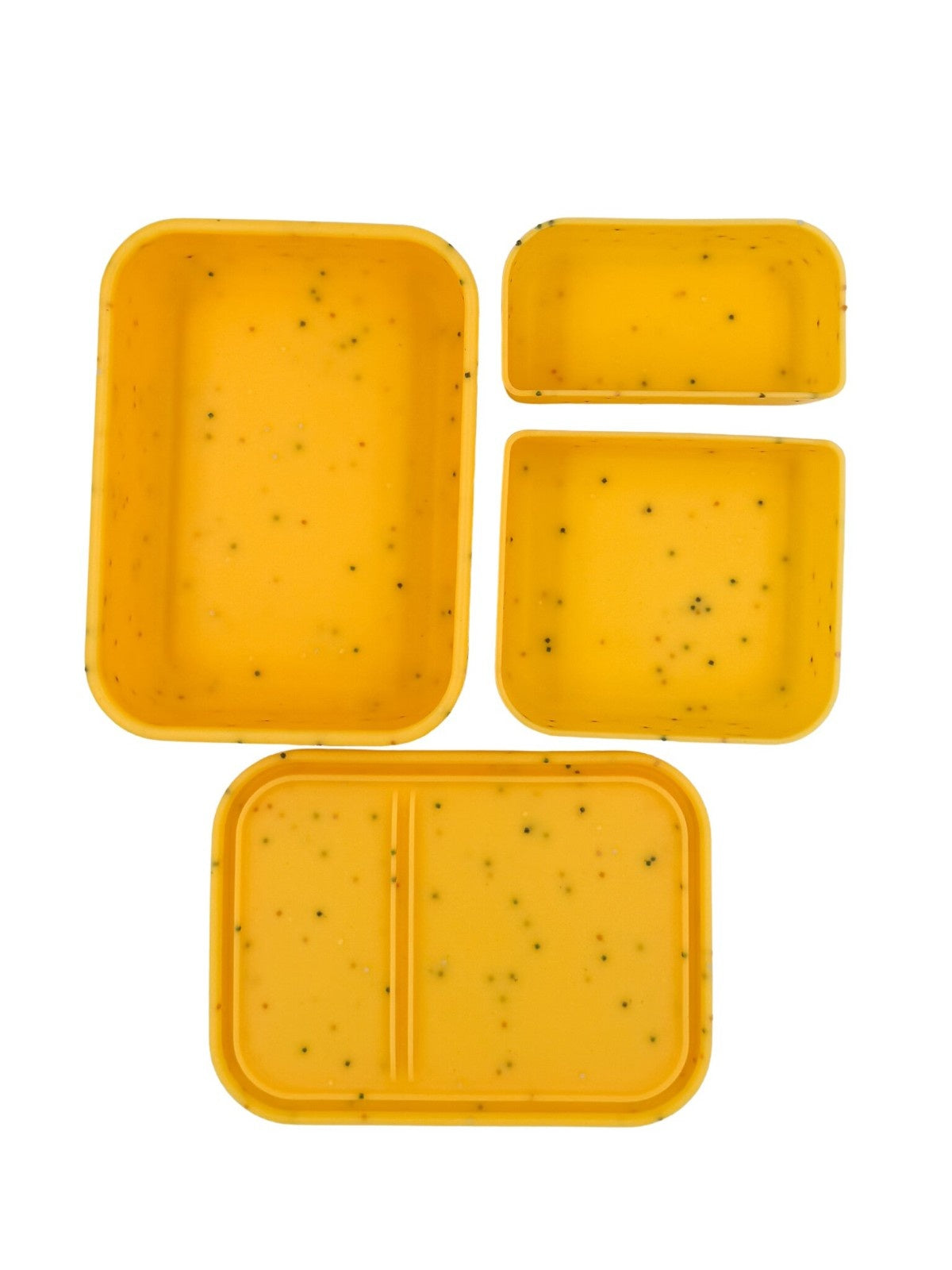 ABC Lunchies Mango Pop – higieniczny silikonowy pojemnik dwukomorowy do mikrofali