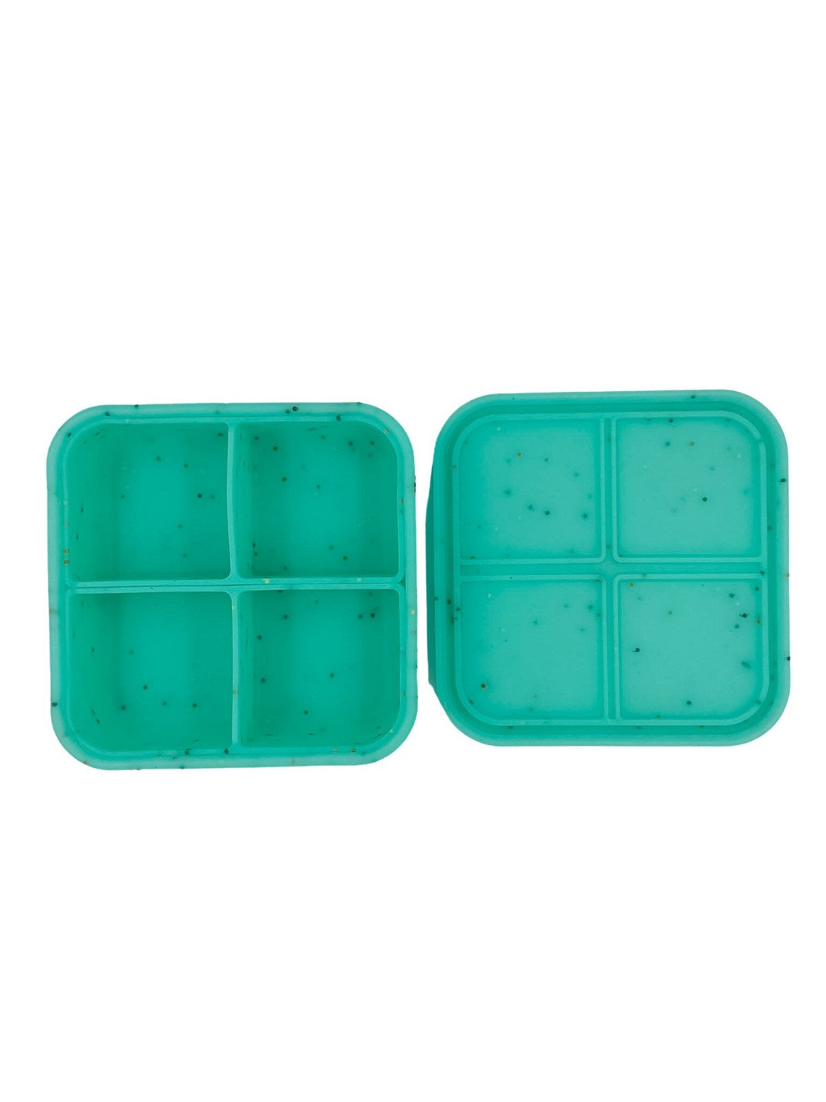 Morski silikonowy lunchbox z 4 przegródkami ABC Lunchies